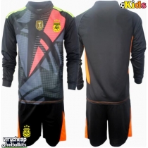 Argentina Goalkeeper Replica Home Minikit Copa America 2024 Long Sleeve (+ pants)